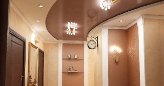 Натяжной потолок в прихожую Усть-Кут, цена от 5174 руб.